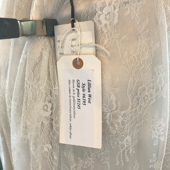 Lillian West Lace Wedding Dress - Picture 2 of 5
